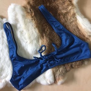 J Crew Blue Swimsuit Top